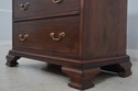 F69341: Vintage Mahogany 3 Drawer Bachelor Chest