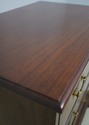 F69341: Vintage Mahogany 3 Drawer Bachelor Chest