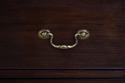 F69341: Vintage Mahogany 3 Drawer Bachelor Chest