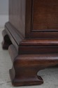 F69341: Vintage Mahogany 3 Drawer Bachelor Chest