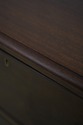 F69341: Vintage Mahogany 3 Drawer Bachelor Chest