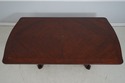 L73894: EMANUEL MOREZ Mahogany Brass Inlaid Dining
