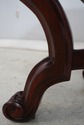 L73894: EMANUEL MOREZ Mahogany Brass Inlaid Dining
