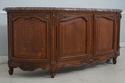 73989: MAISON GOUFFE Vintage French Oak 4 Door Mar