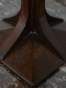 73788: STICKLEY Mission Oak Slag Glass Table Lamp