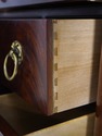 73971/74: HENREDON Empire Mahogany Dresser w. Mirr
