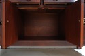 73971/74: HENREDON Empire Mahogany Dresser w. Mirr