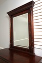 73971/74: HENREDON Empire Mahogany Dresser w. Mirr