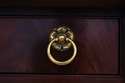 73971/74: HENREDON Empire Mahogany Dresser w. Mirr