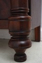 73971/74: HENREDON Empire Mahogany Dresser w. Mirr