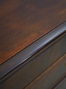 73971/74: HENREDON Empire Mahogany Dresser w. Mirr