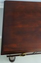 73971/74: HENREDON Empire Mahogany Dresser w. Mirr