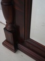 73971/74: HENREDON Empire Mahogany Dresser w. Mirr