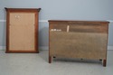 73971/74: HENREDON Empire Mahogany Dresser w. Mirr