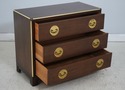 73979: BAKER 3 Drawer Cherry Oriental Campaign Sty