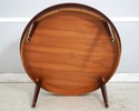 L73942: KINDEL Winterthur Round Inlaid Coffee Tabl
