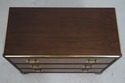 73979: BAKER 3 Drawer Cherry Oriental Campaign Sty