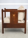 73781: STICKLEY Harvey Ellis Oak Cube Chair