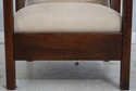 73781: STICKLEY Harvey Ellis Oak Cube Chair