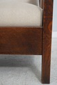 73781: STICKLEY Harvey Ellis Oak Cube Chair