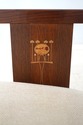 73781: STICKLEY Harvey Ellis Oak Cube Chair