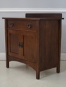 73786: STICKLEY Mission Oak 1 Drawer Console Serve
