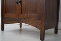73786: STICKLEY Mission Oak 1 Drawer Console Serve
