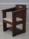 73791/85: Pair STICKLEY Mission Oak Limbert Cafe C