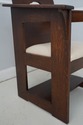 73791/85: Pair STICKLEY Mission Oak Limbert Cafe C