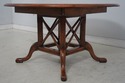 L73898: GUY CHADDOK Round Distressed Dining Room T
