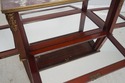 LF73644: Louis XVI Vintage Marble Top Bar Cabinet