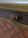 LF73644: Louis XVI Vintage Marble Top Bar Cabinet