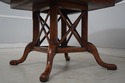 L73898: GUY CHADDOK Round Distressed Dining Room T