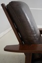 73789: STICKLEY Mission Oak Leather Morris Chair &