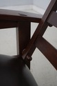 73789: STICKLEY Mission Oak Leather Morris Chair &