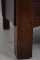 73789: STICKLEY Mission Oak Leather Morris Chair &