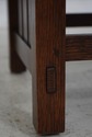 73789: STICKLEY Mission Oak Leather Morris Chair &