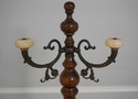 74044: Victorian Style Barley Twist Brass & Marble