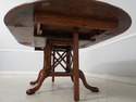 L73898: GUY CHADDOK Round Distressed Dining Room T