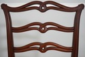 L73996: Set of 4 BIGGS Mahogany Ribbon Back Dining