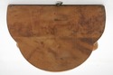 F73922: Pair Italian Shell Carved Wood Wall Shelve