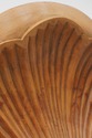 F73922: Pair Italian Shell Carved Wood Wall Shelve