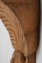 F73922: Pair Italian Shell Carved Wood Wall Shelve