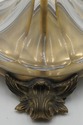 F73923: Pair French Empire Vintage Crystal & Brass