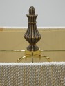 LF73925: Pair Column Spiral Design Table Lamps w. 