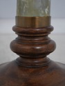 73987: MAITLAND SMITH Burl Wood Horn Occasional Ta