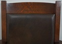 73783: STICKLEY Mission Oak Leather Desk Chair
