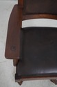 73783: STICKLEY Mission Oak Leather Desk Chair