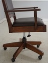 73783: STICKLEY Mission Oak Leather Desk Chair