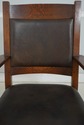 73783: STICKLEY Mission Oak Leather Desk Chair